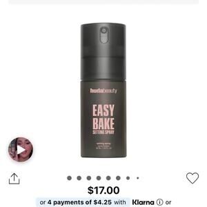 HUDA BEAUTY Easy Bake Blurring Setting Spray – 30ml